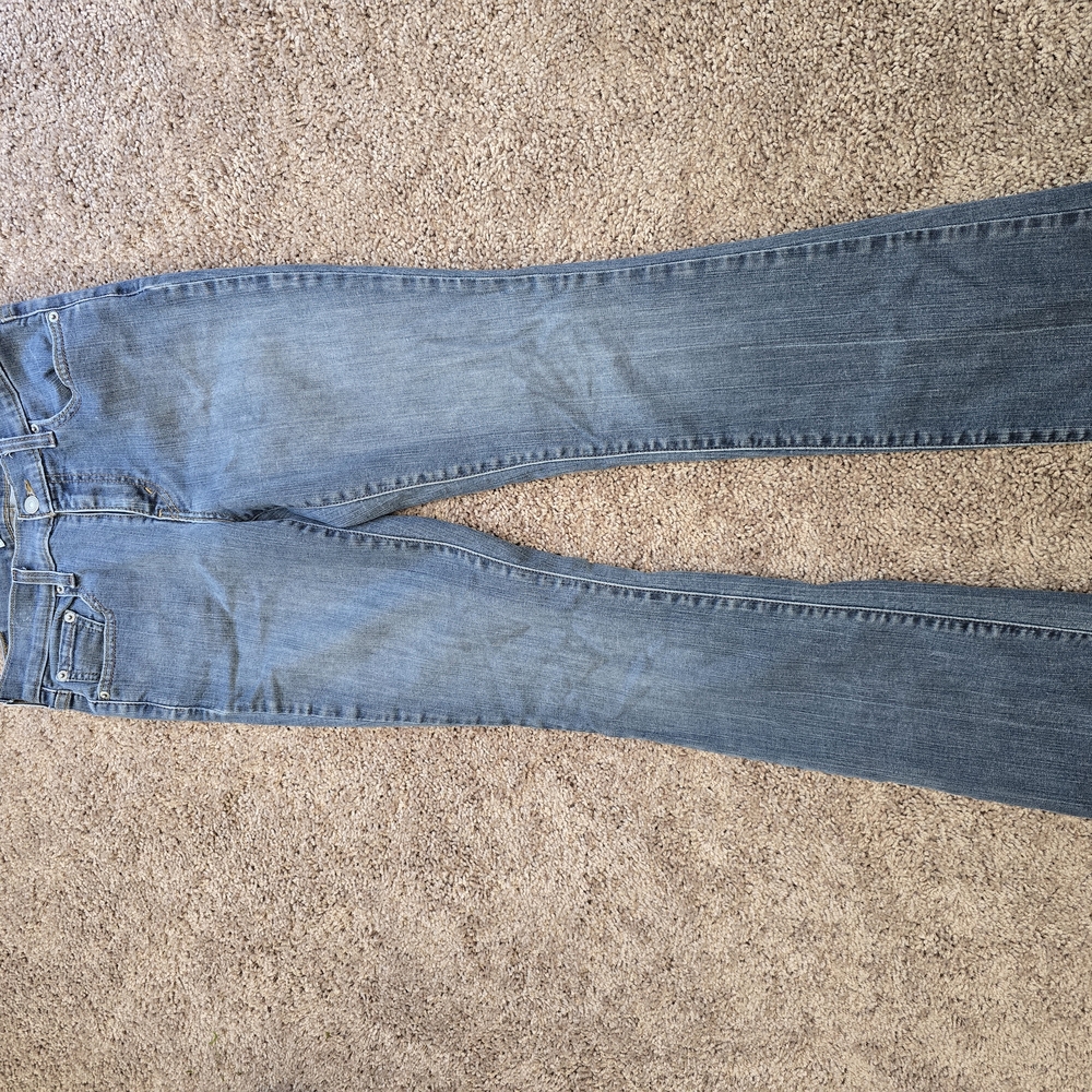 Levi's Blue Boot Cut 515 Leg Jeans Classic Denim